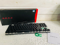 Mechanical Gaming Keyboard - backlit, 87 keys, black Switch